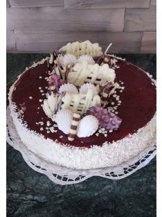 Meggyes-mákos Mascarpone Torta
