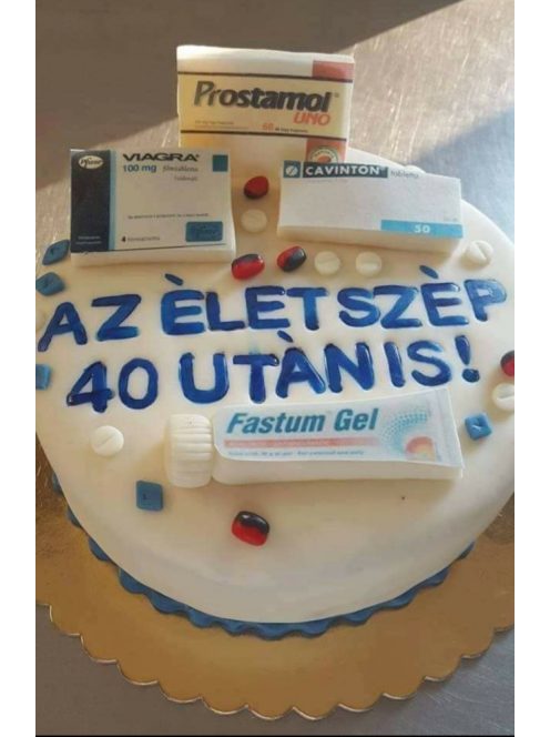 Gyógyszer kerek torta