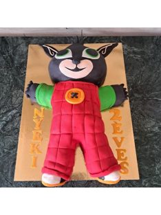 Bing piros torta