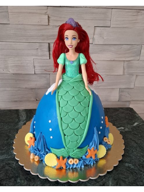 Hableány torta